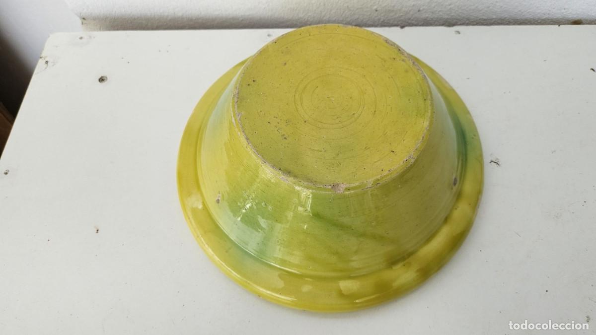 Antig&uuml;edades: lebrillo peque&ntilde;o de ceramica - Foto 3