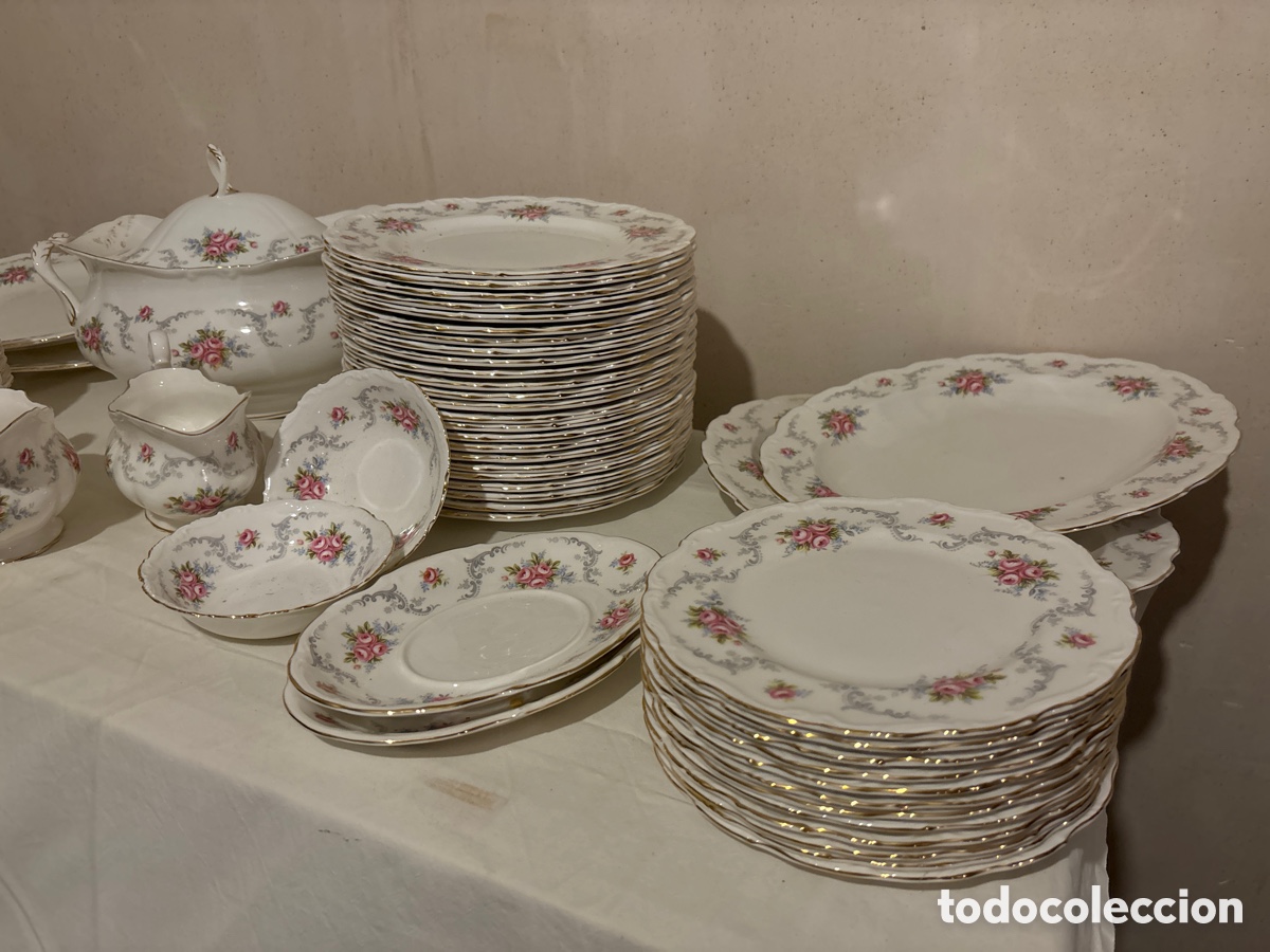 Antig&uuml;edades: Vajilla 60 piezas, Roger Albert. England - Foto 3