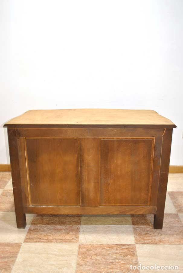 Antig&uuml;edades: ANTIGUA C&Oacute;MODA LUIS XV MADERA DE ROBLE - Foto 8