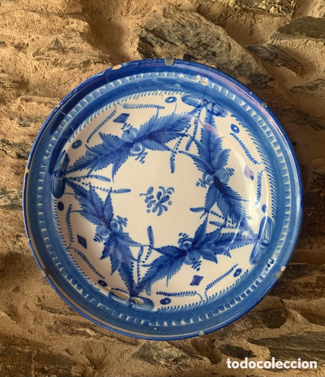 Antig&uuml;edades: Plato de Manises. S.XIX - Foto 3