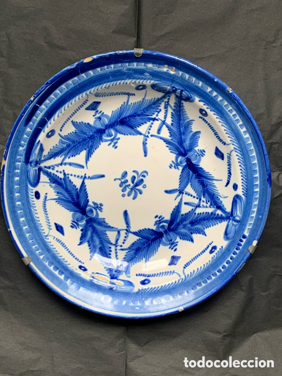 Antig&uuml;edades: Plato de Manises. S.XIX - Foto 6