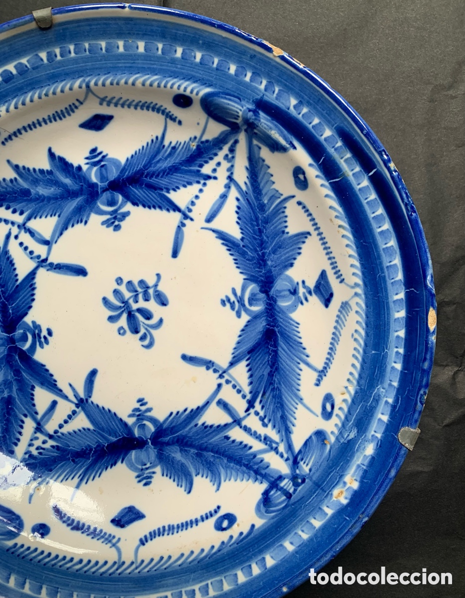 Antig&uuml;edades: Plato de Manises. S.XIX - Foto 9