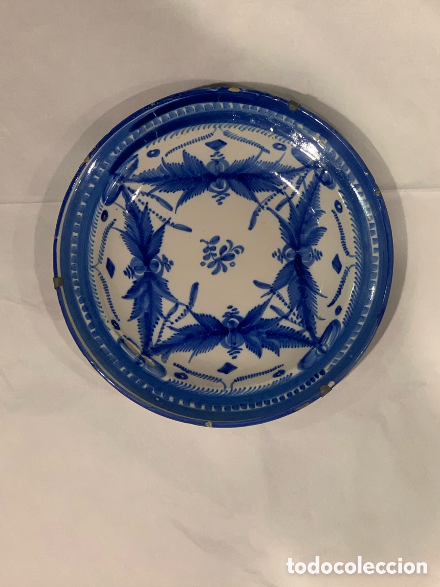 Antig&uuml;edades: Plato de Manises. S.XIX - Foto 13