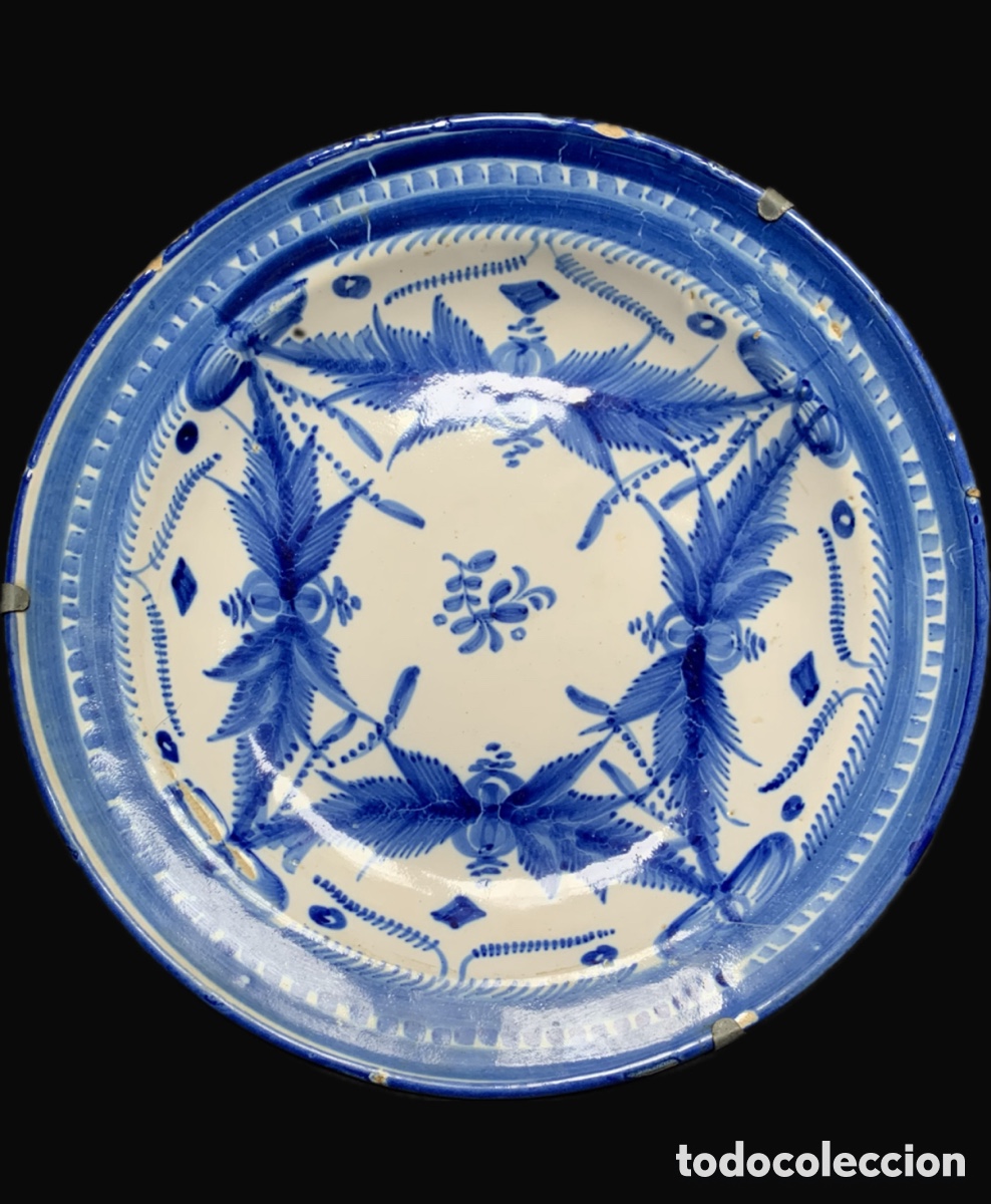 Antig&uuml;edades: Plato de Manises. S.XIX - Foto 1