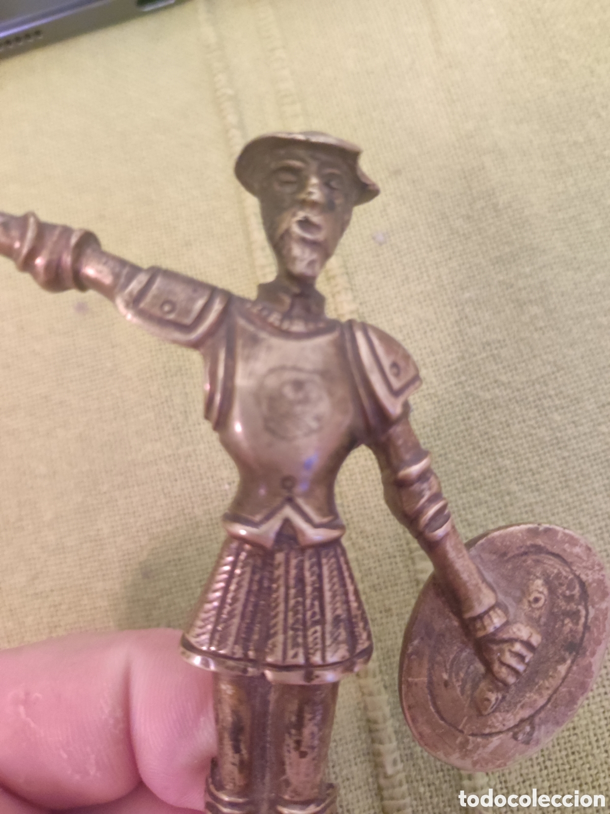 Antig&uuml;edades: Quijote para colocar en una mesa - Foto 1