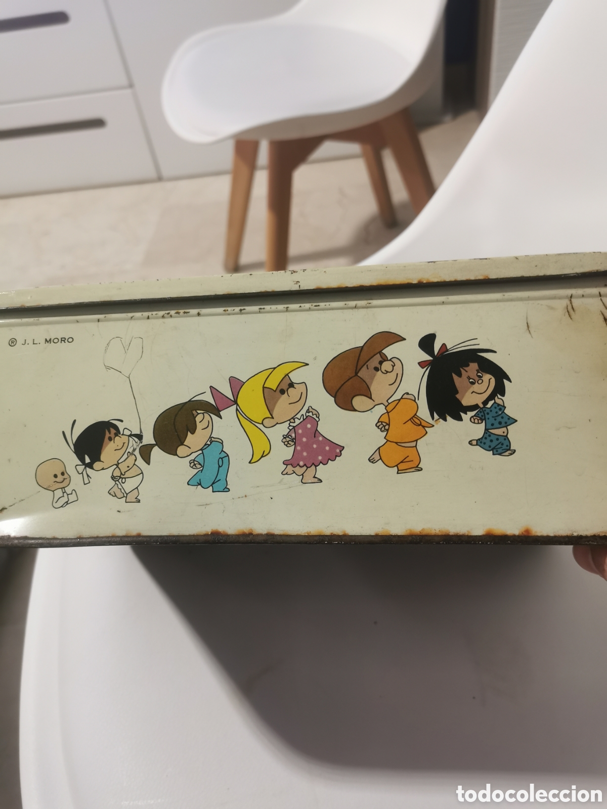 Antig&uuml;edades: Caja antigua membrillo - Foto 3