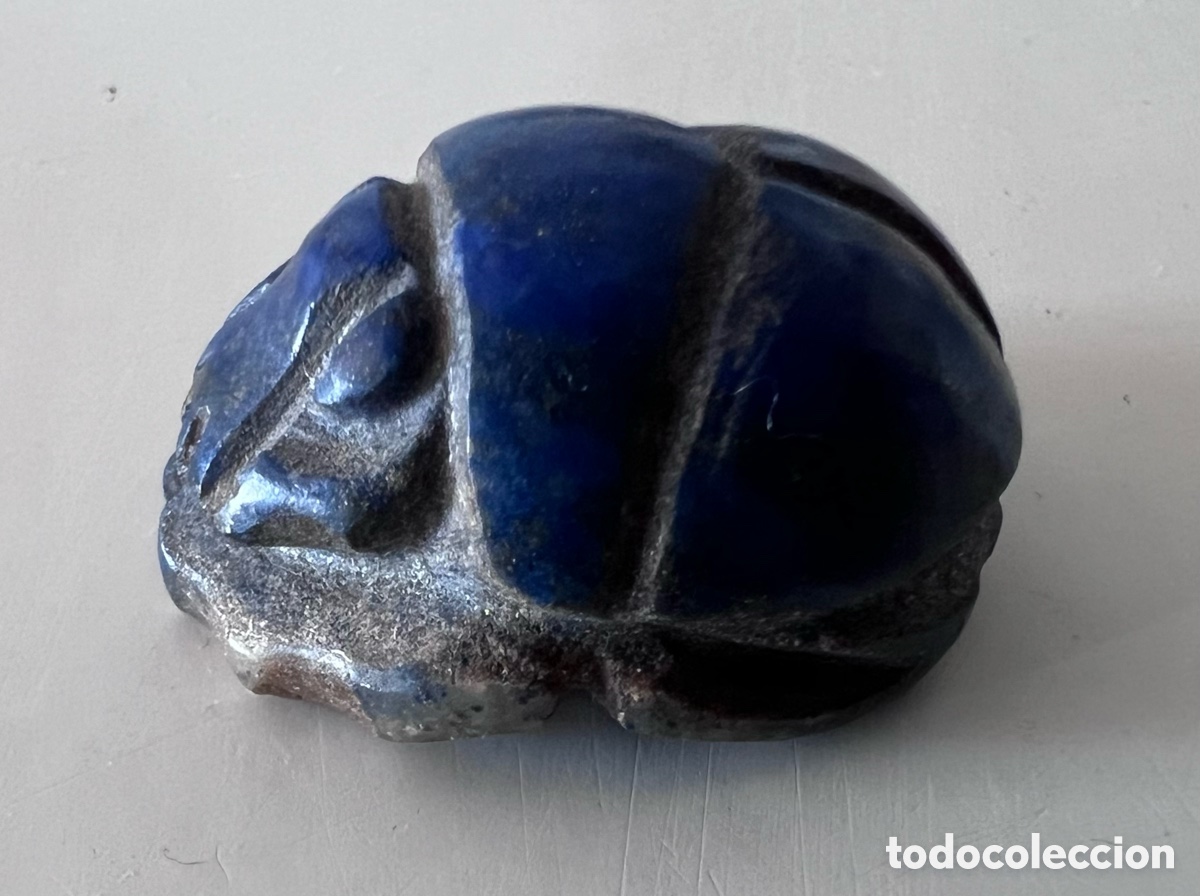 Antig&uuml;edades: Escarabajo Khepri-Amulett - Foto 2
