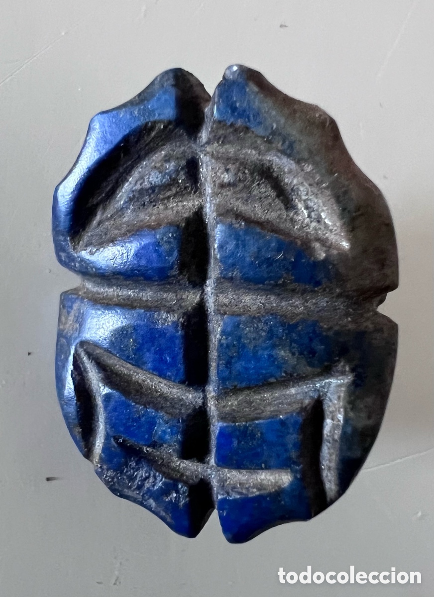 Antig&uuml;edades: Escarabajo Khepri-Amulett - Foto 3