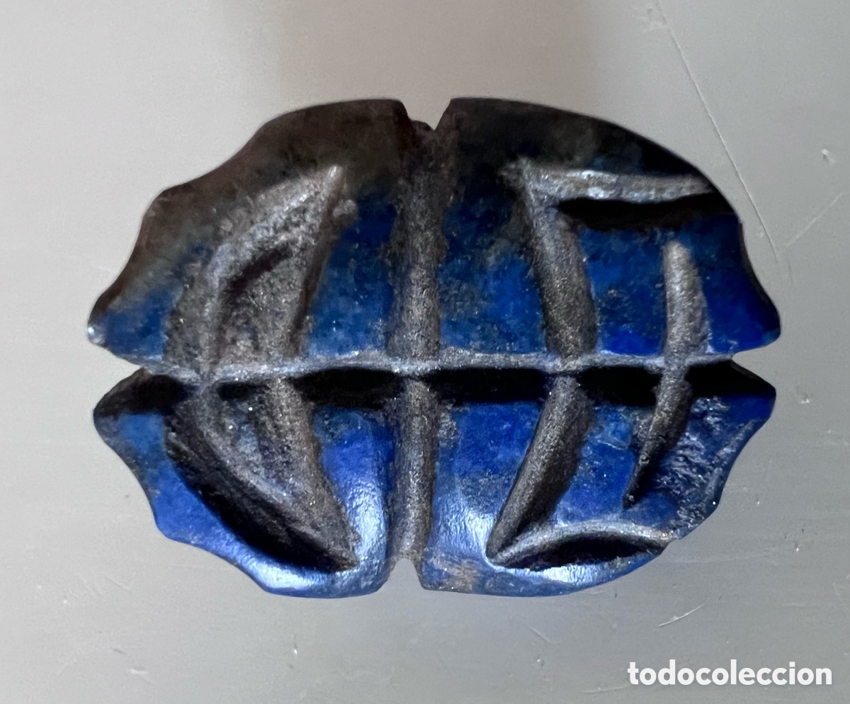Antig&uuml;edades: Escarabajo Khepri-Amulett - Foto 5