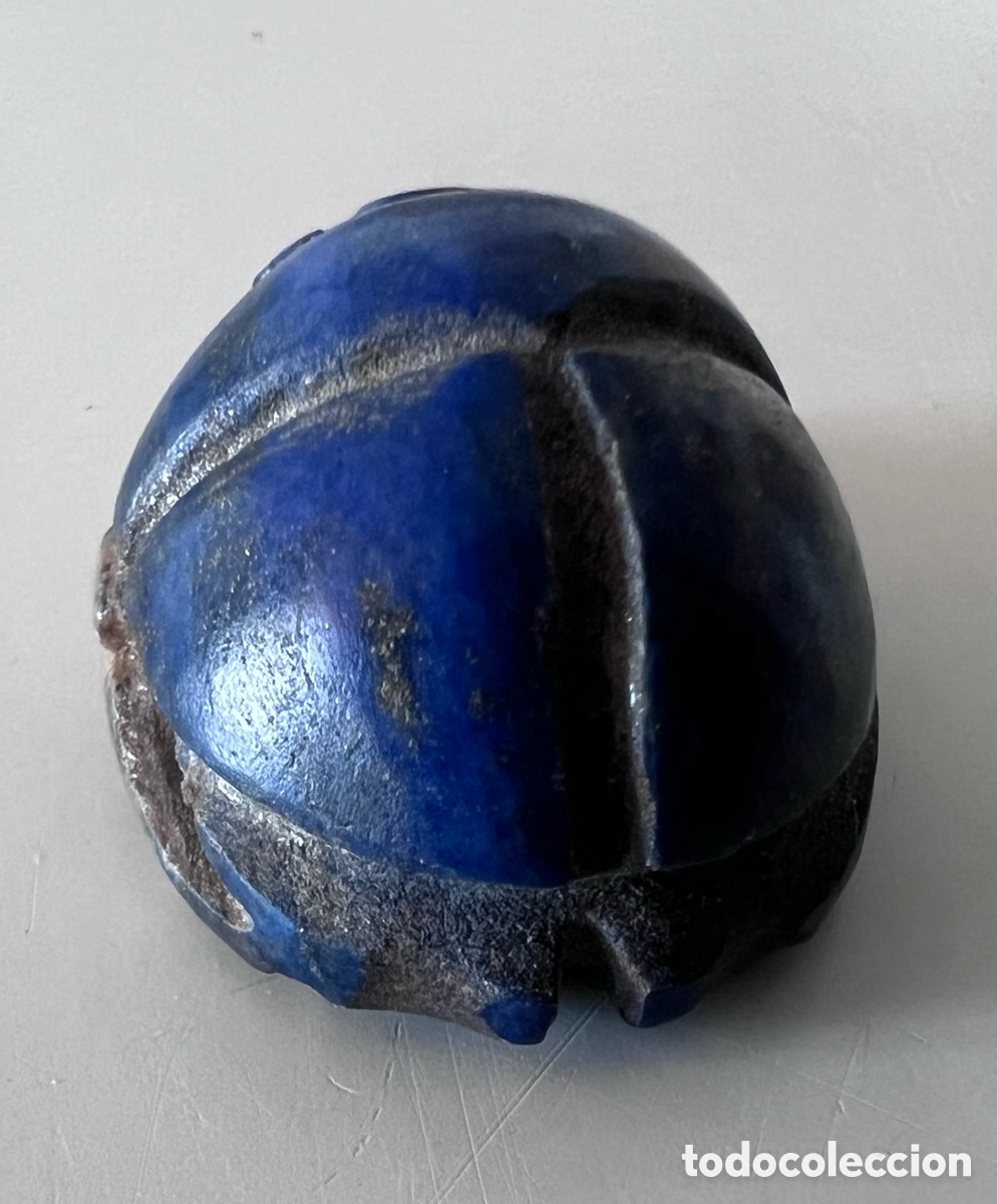 Antig&uuml;edades: Escarabajo Khepri-Amulett - Foto 6
