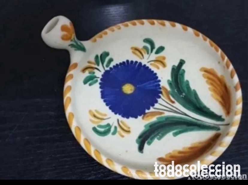 Antig&uuml;edades: Plato cer&aacute;mica Talavera Mave - Foto 1