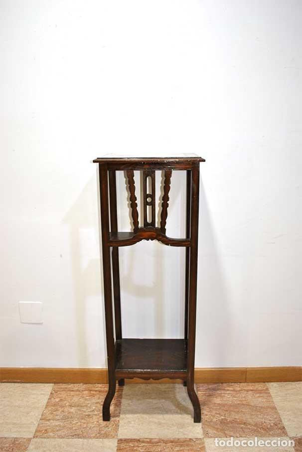 Antig&uuml;edades: MACETERO O PEDESTAL ESTILO IMPERIO - Foto 1