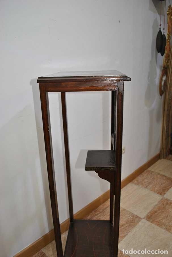 Antig&uuml;edades: MACETERO O PEDESTAL ESTILO IMPERIO - Foto 4