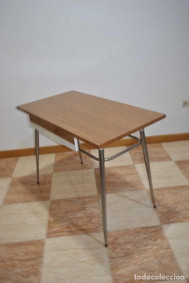 Antig&uuml;edades: MESA DE COCINA ESTILO VINTAGE - Foto 6