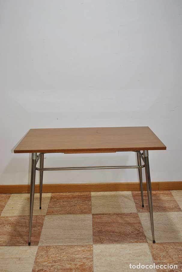 Antig&uuml;edades: MESA DE COCINA ESTILO VINTAGE - Foto 7