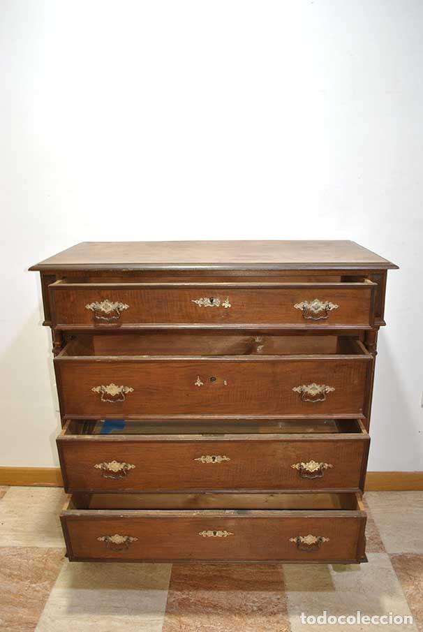 Antig&uuml;edades: C&Oacute;MODA ANTIGUA ALFONSINA DE MADERA - Foto 5