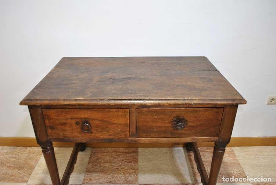 Antig&uuml;edades: MESA ANTIGUA AUXILIAR CON CAJONES - Foto 3