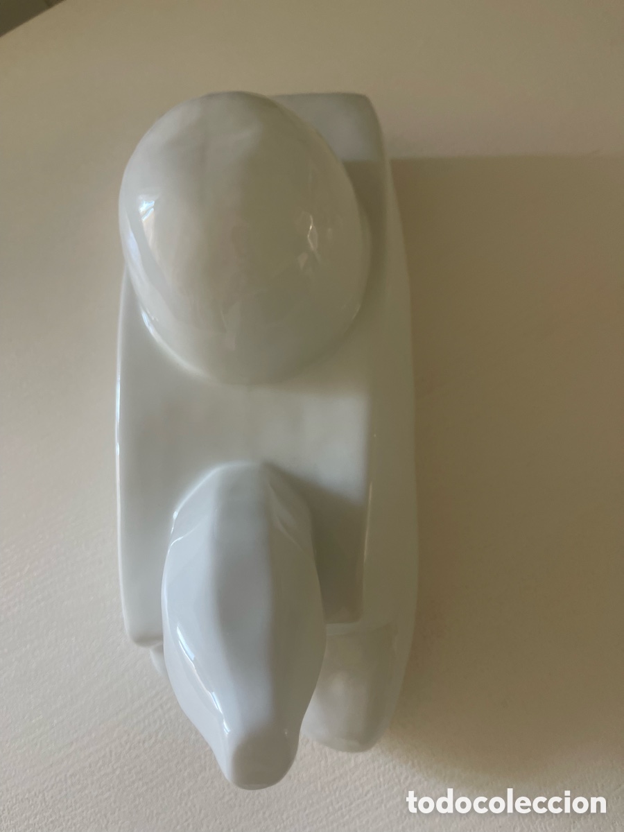 Antig&uuml;edades: Frutero blanco de Sargadelos numerado Leiro - Foto 3