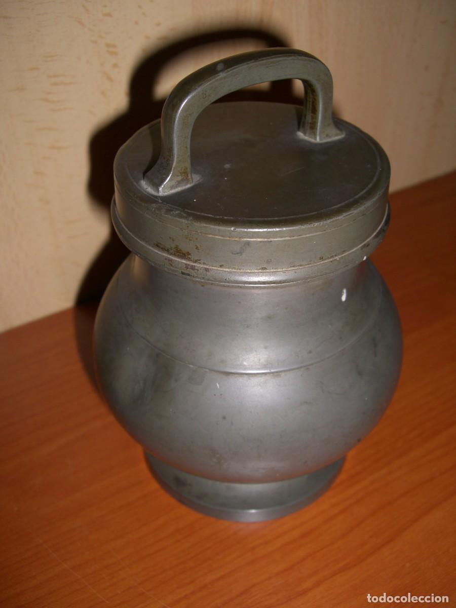 Antig&uuml;edades: PEQUE&Ntilde;O POTE DE ESTA&Ntilde;O - Foto 2