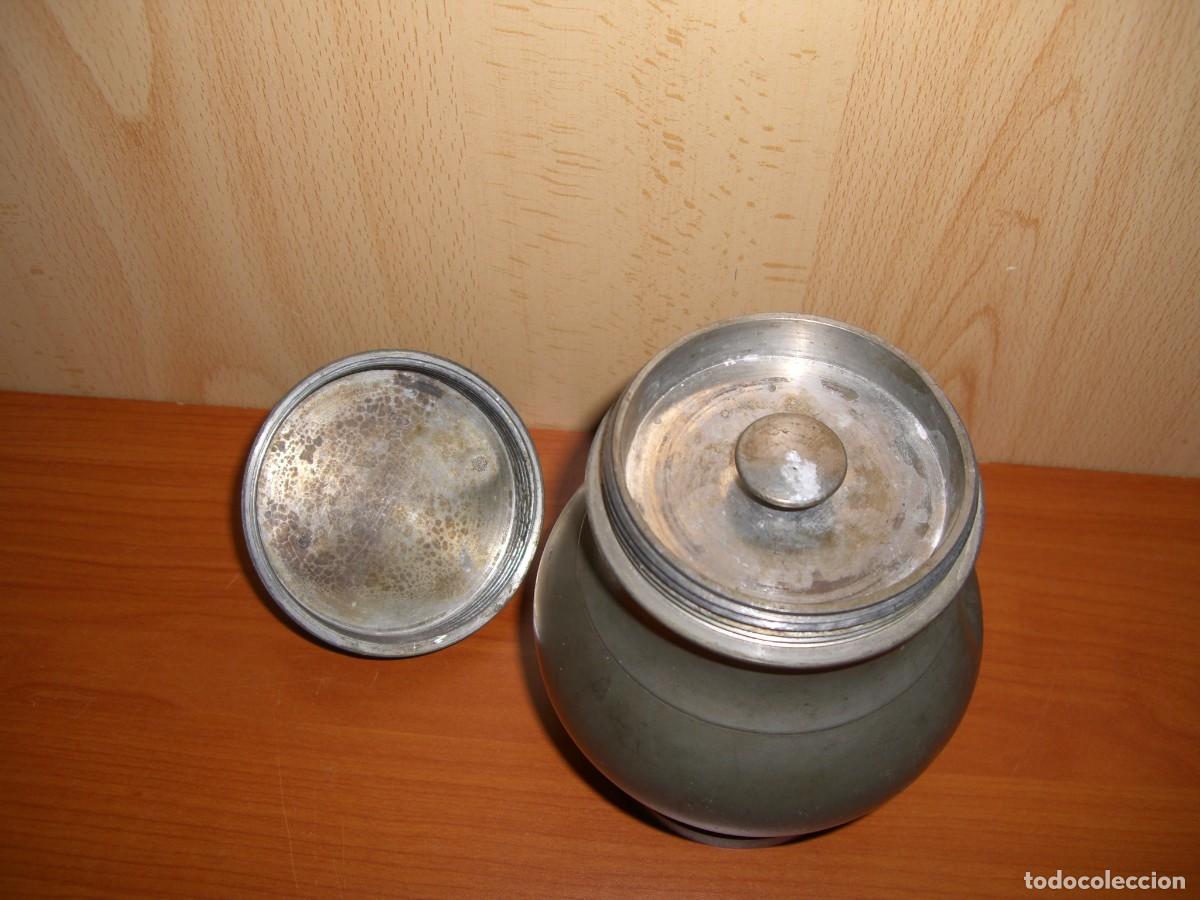 Antig&uuml;edades: PEQUE&Ntilde;O POTE DE ESTA&Ntilde;O - Foto 5