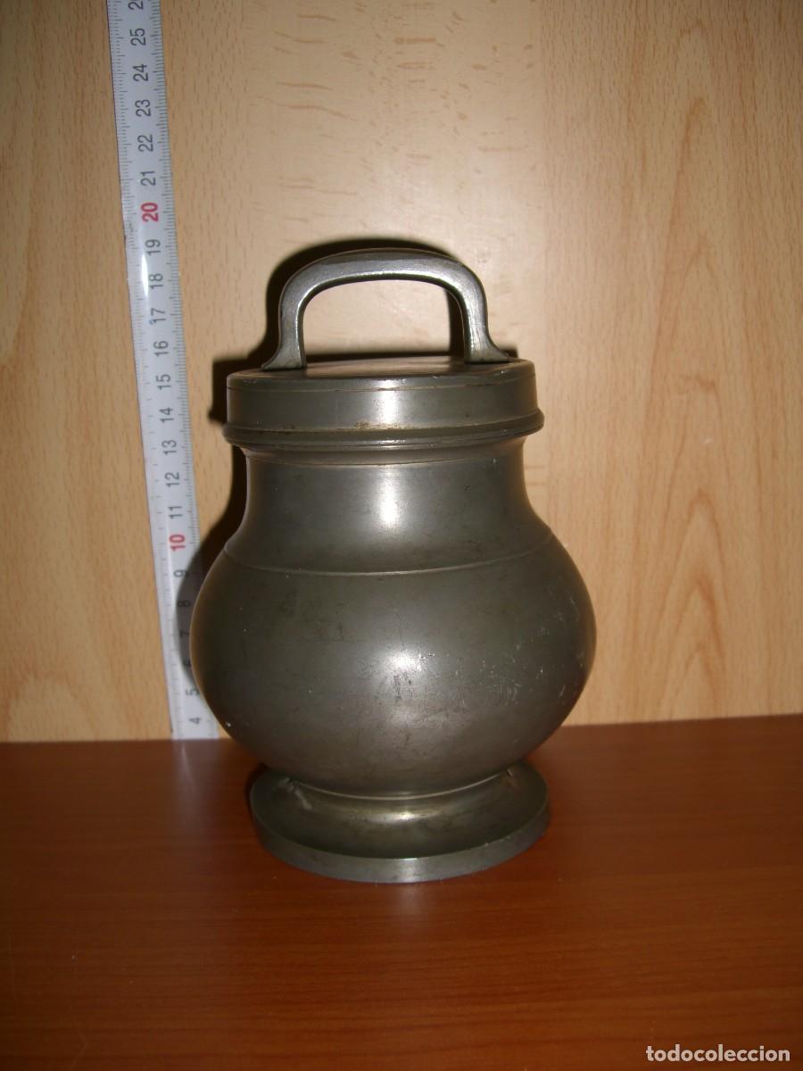 Antig&uuml;edades: PEQUE&Ntilde;O POTE DE ESTA&Ntilde;O - Foto 11