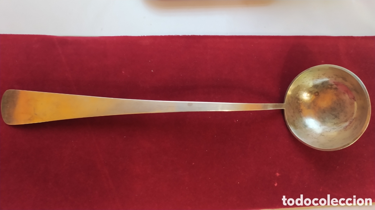 Antig&uuml;edades: Antiguo cuchar&oacute;n de plata - Foto 2