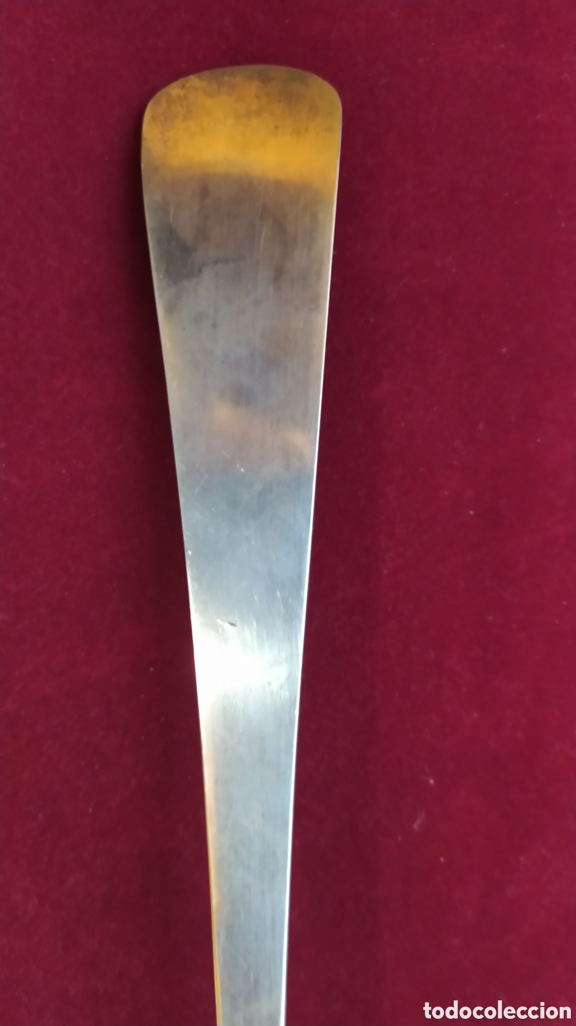 Antig&uuml;edades: Antiguo cuchar&oacute;n de plata - Foto 10
