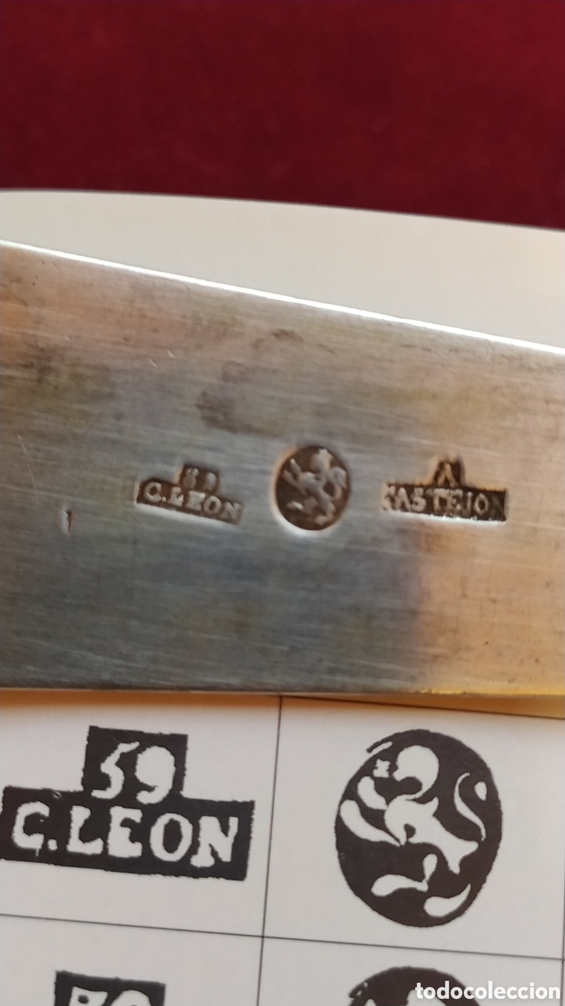 Antig&uuml;edades: Antiguo cuchar&oacute;n de plata - Foto 11