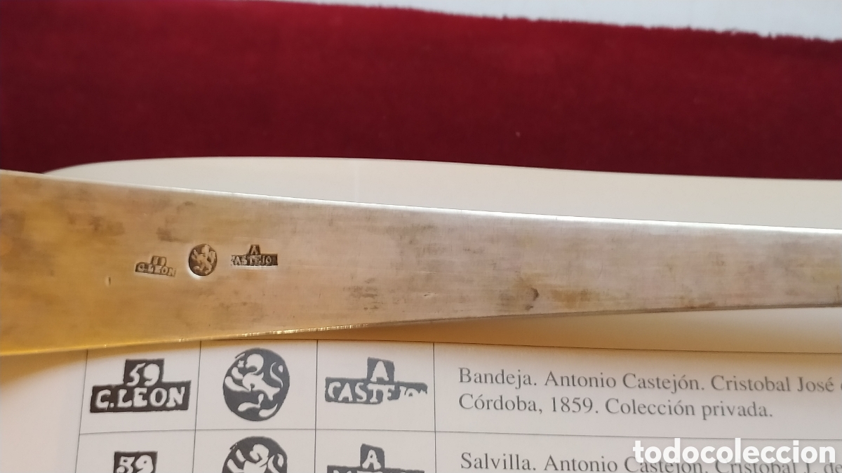 Antig&uuml;edades: Antiguo cuchar&oacute;n de plata - Foto 13