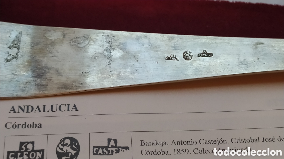 Antig&uuml;edades: Antiguo cuchar&oacute;n de plata - Foto 14