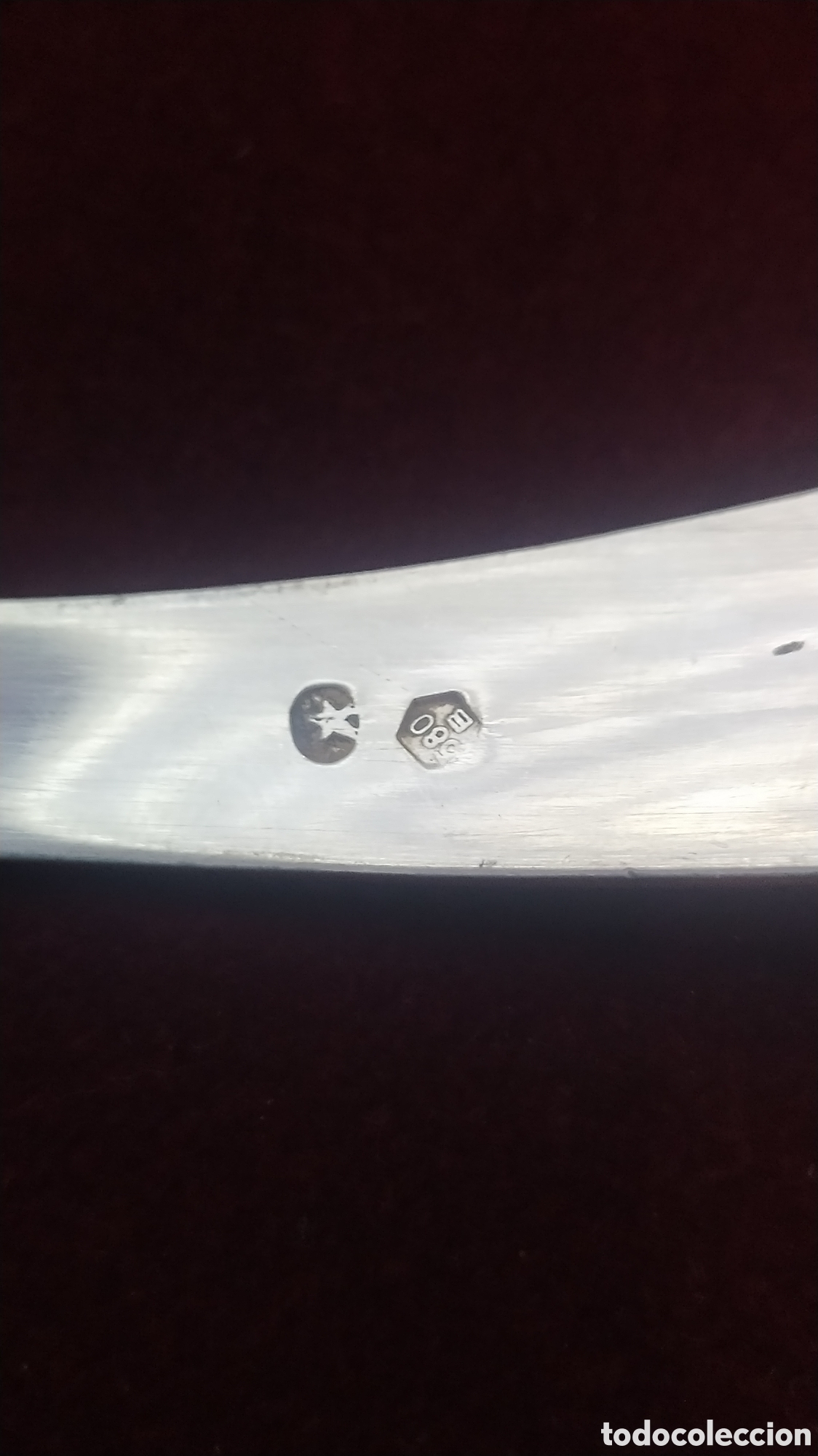 Antig&uuml;edades: Cucharilla plata beb&eacute; - Foto 3