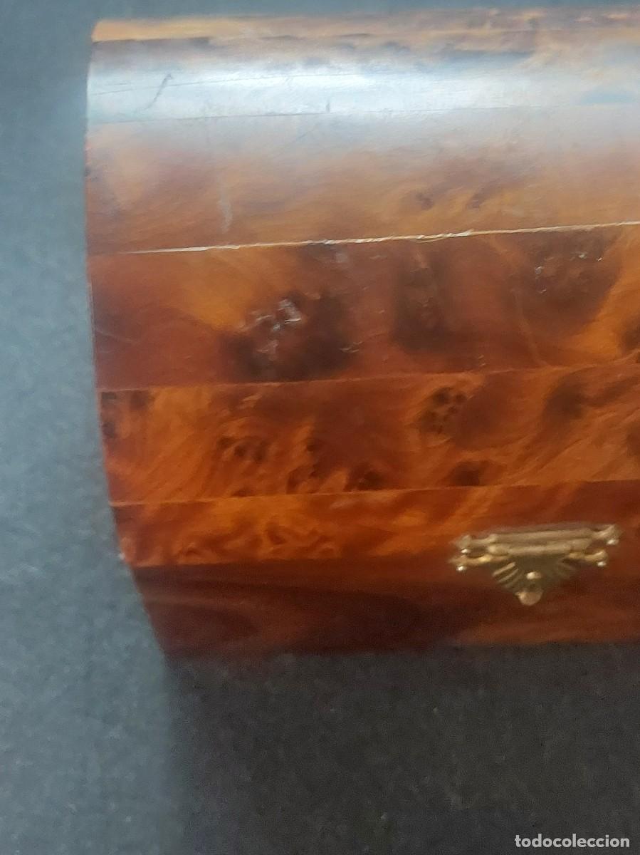 Antig&uuml;edades: COFRE, BA&Uacute;L O JOYERO DE MADERA - Foto 3
