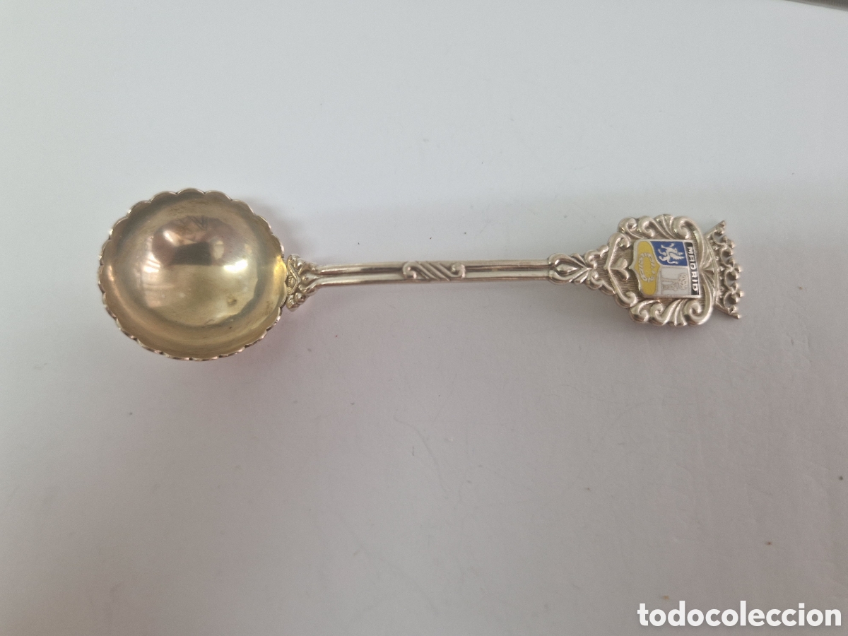 Antig&uuml;edades: CUCHARILLA DE PLATA DE MADRID CONTRASTE - Foto 2