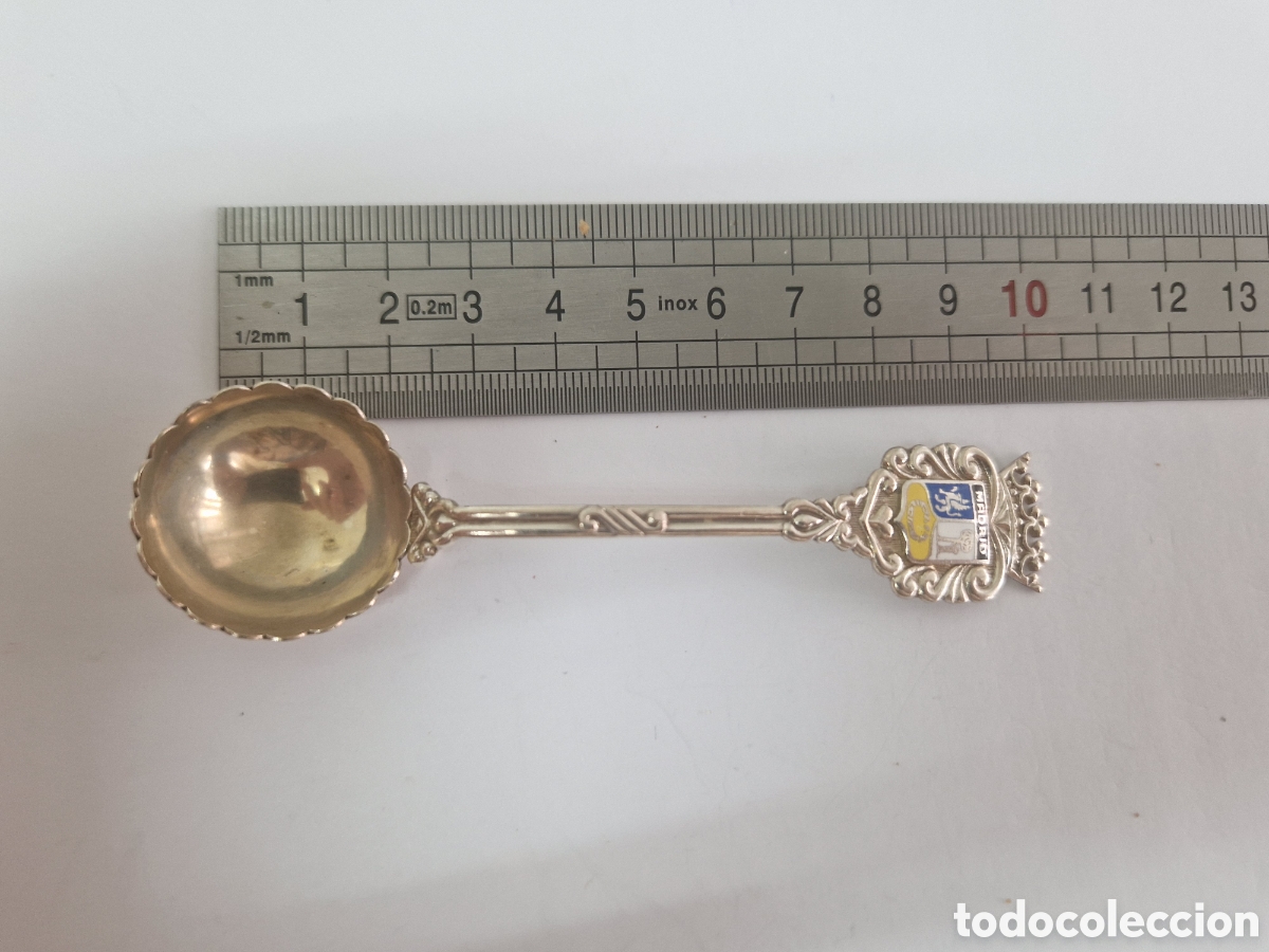 Antig&uuml;edades: CUCHARILLA DE PLATA DE MADRID CONTRASTE - Foto 3