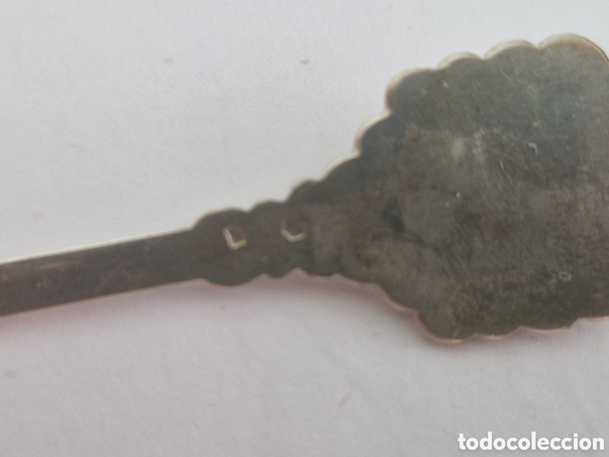 Antig&uuml;edades: CUCHARILLA DE PLATA DE MADRID CONTRASTE - Foto 4