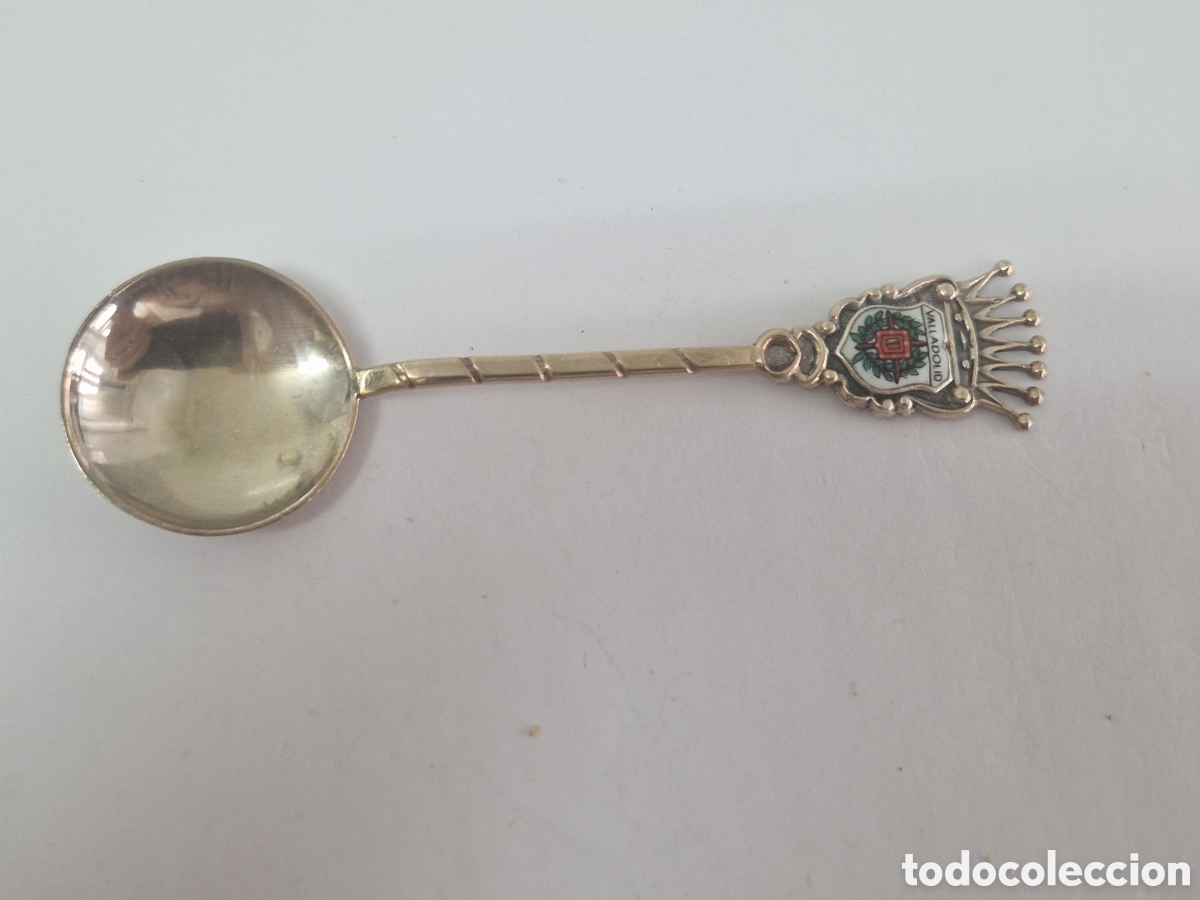 Antig&uuml;edades: CUCHARILLA DE PLATA VALLADOLID - Foto 2