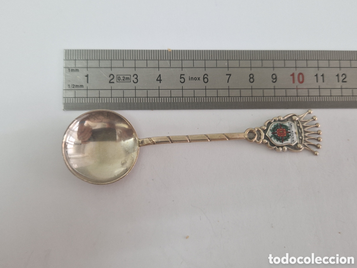 Antig&uuml;edades: CUCHARILLA DE PLATA VALLADOLID - Foto 4