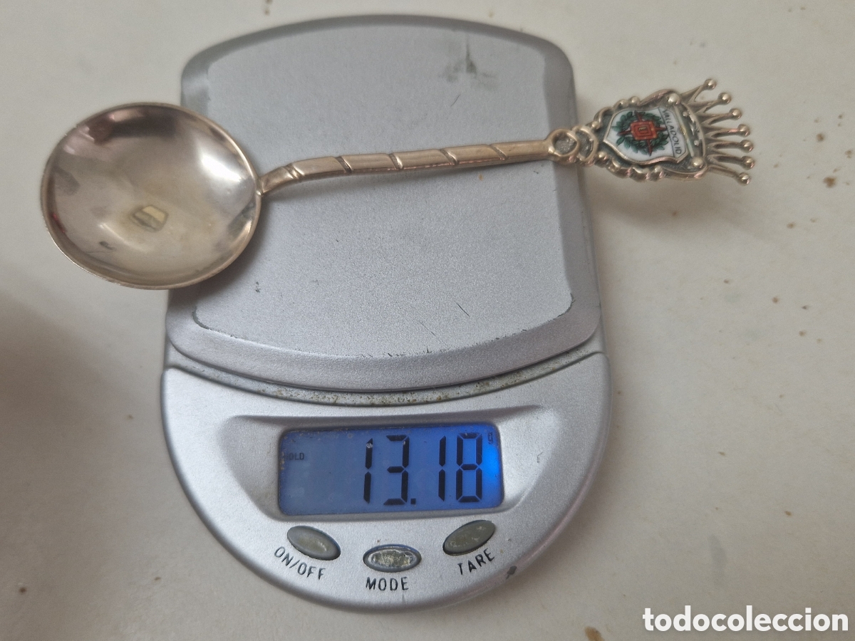 Antig&uuml;edades: CUCHARILLA DE PLATA VALLADOLID - Foto 5
