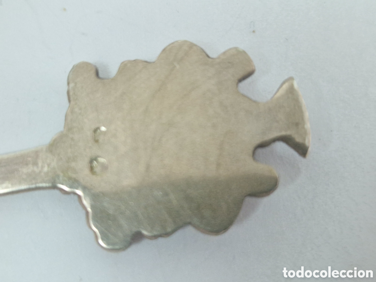 Antig&uuml;edades: CUCHARILLA DE PLATA SANTANDER - Foto 2