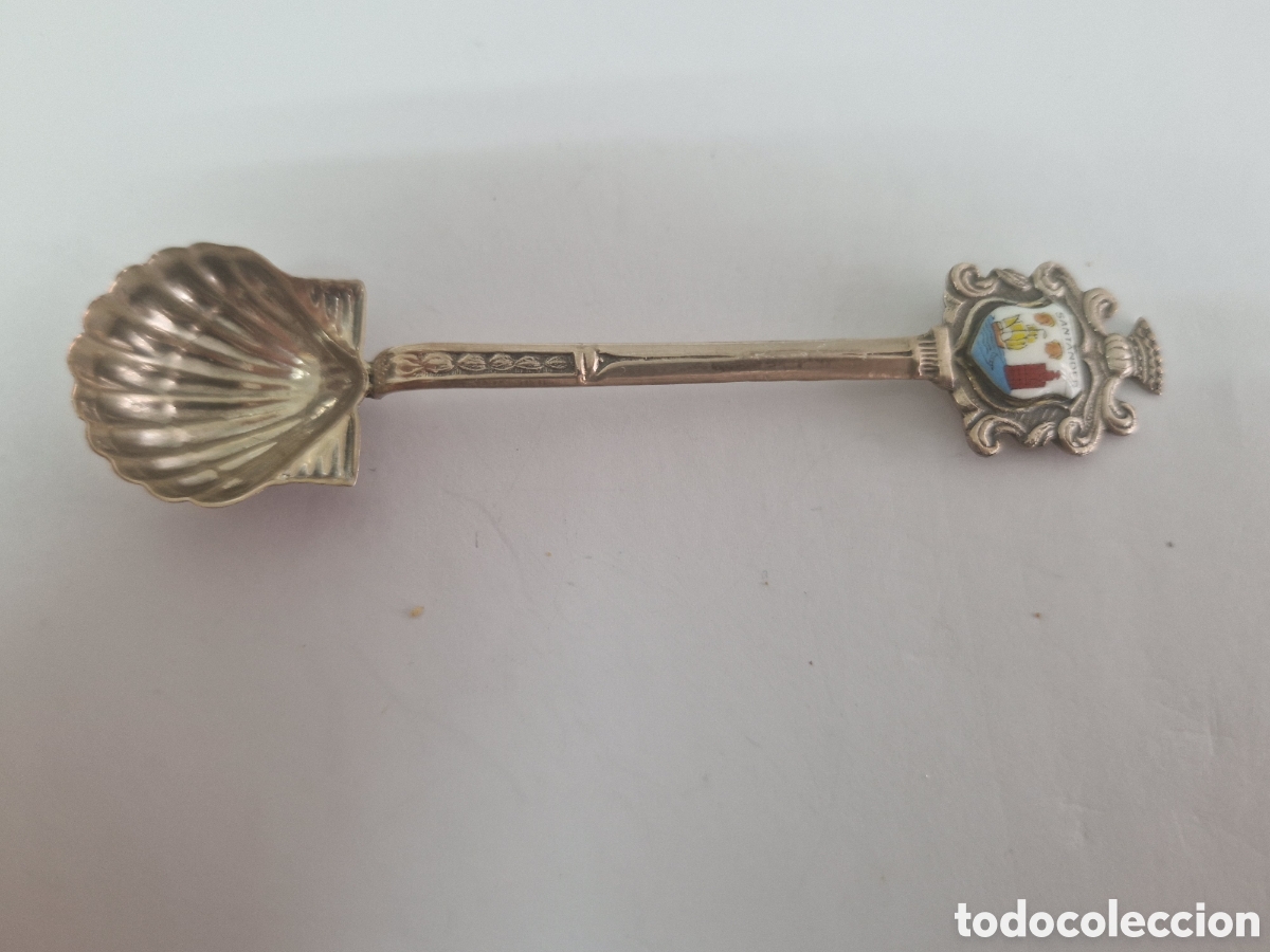 Antig&uuml;edades: CUCHARILLA DE PLATA SANTANDER - Foto 4