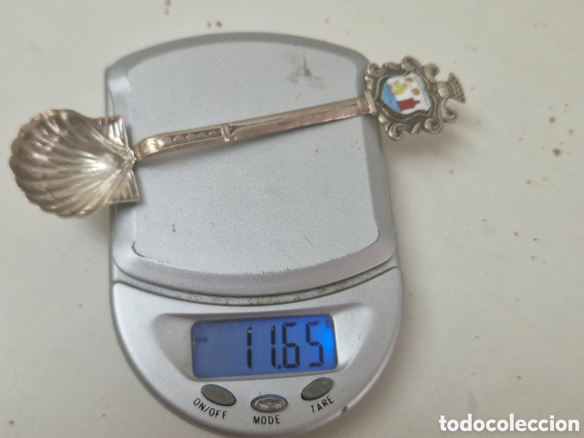 Antig&uuml;edades: CUCHARILLA DE PLATA SANTANDER - Foto 5