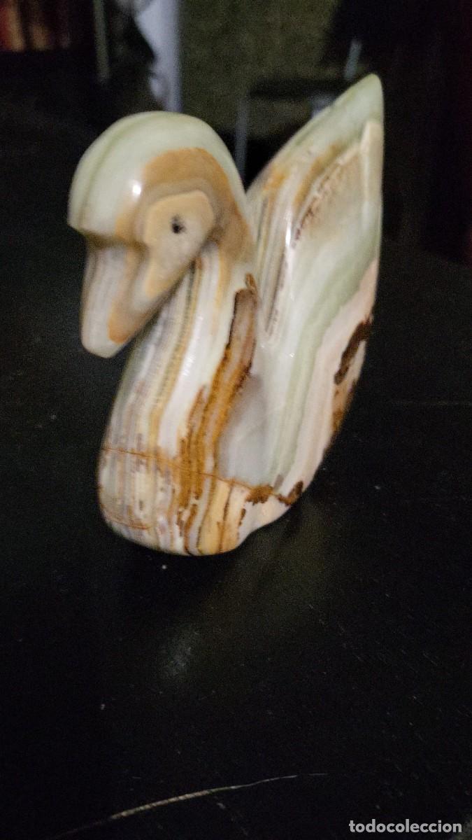 Antig&uuml;edades: cisne de marmol tallado 1970 - Foto 4
