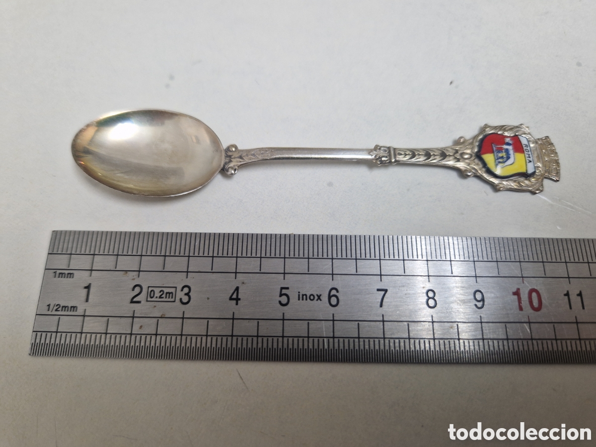 Antig&uuml;edades: CUCHARRILLA DE PLATA ROMA - Foto 3