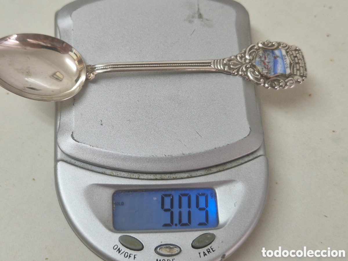 Antig&uuml;edades: CUCHARILLA DE PLATA DAVOS CONTRASTE - Foto 5