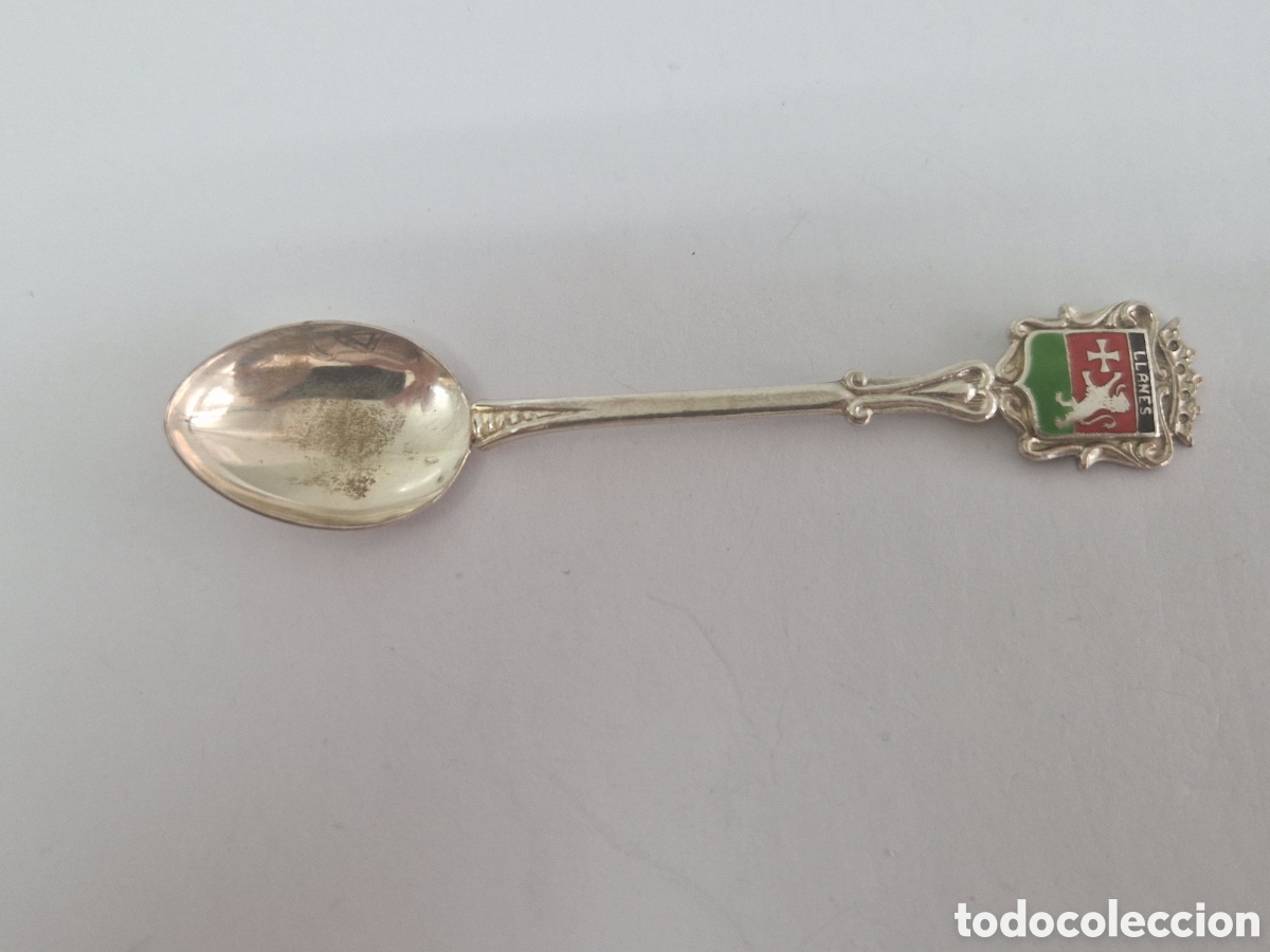 Antig&uuml;edades: CUCHARILA PLATA LLANES CONTRASTE - Foto 2