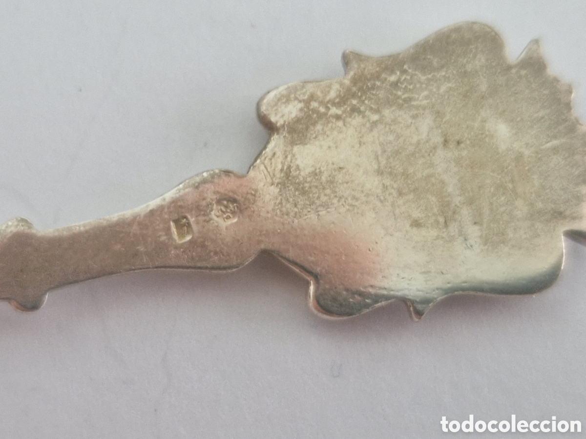 Antig&uuml;edades: CUCHARILA PLATA LLANES CONTRASTE - Foto 3