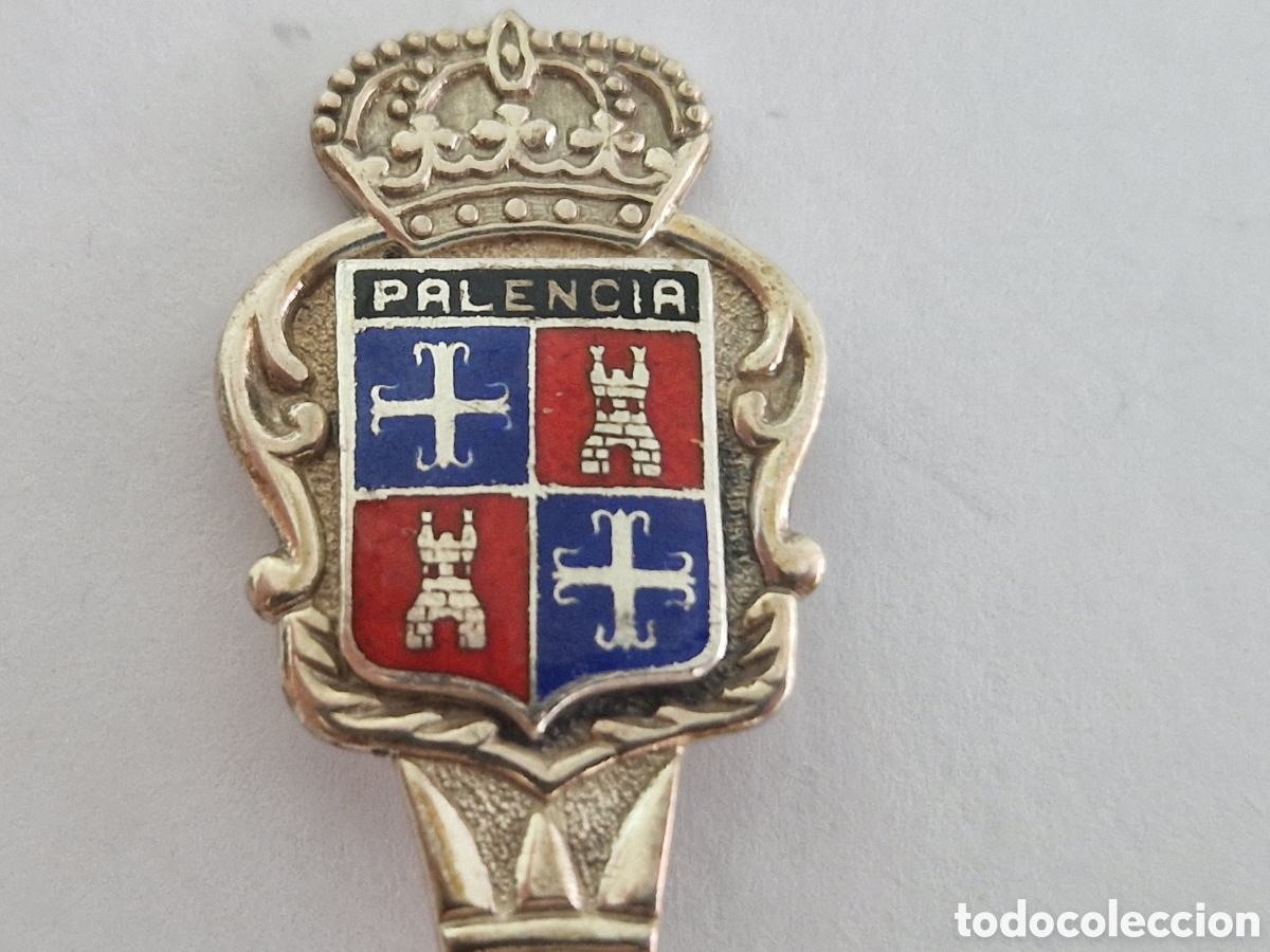 Antig&uuml;edades: CUCHARILLA DE PLATA PALENCIA CONTRASTE - Foto 1