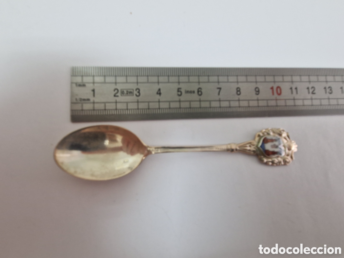 Antig&uuml;edades: CUCHARRILLA DE PLATA TORREDEMBARRA CONTRASTE - Foto 3