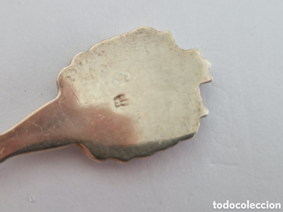 Antig&uuml;edades: CUCHARRILLA DE PLATA TORREDEMBARRA CONTRASTE - Foto 4
