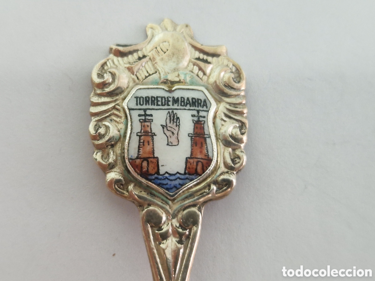 Antig&uuml;edades: CUCHARRILLA DE PLATA TORREDEMBARRA CONTRASTE - Foto 1